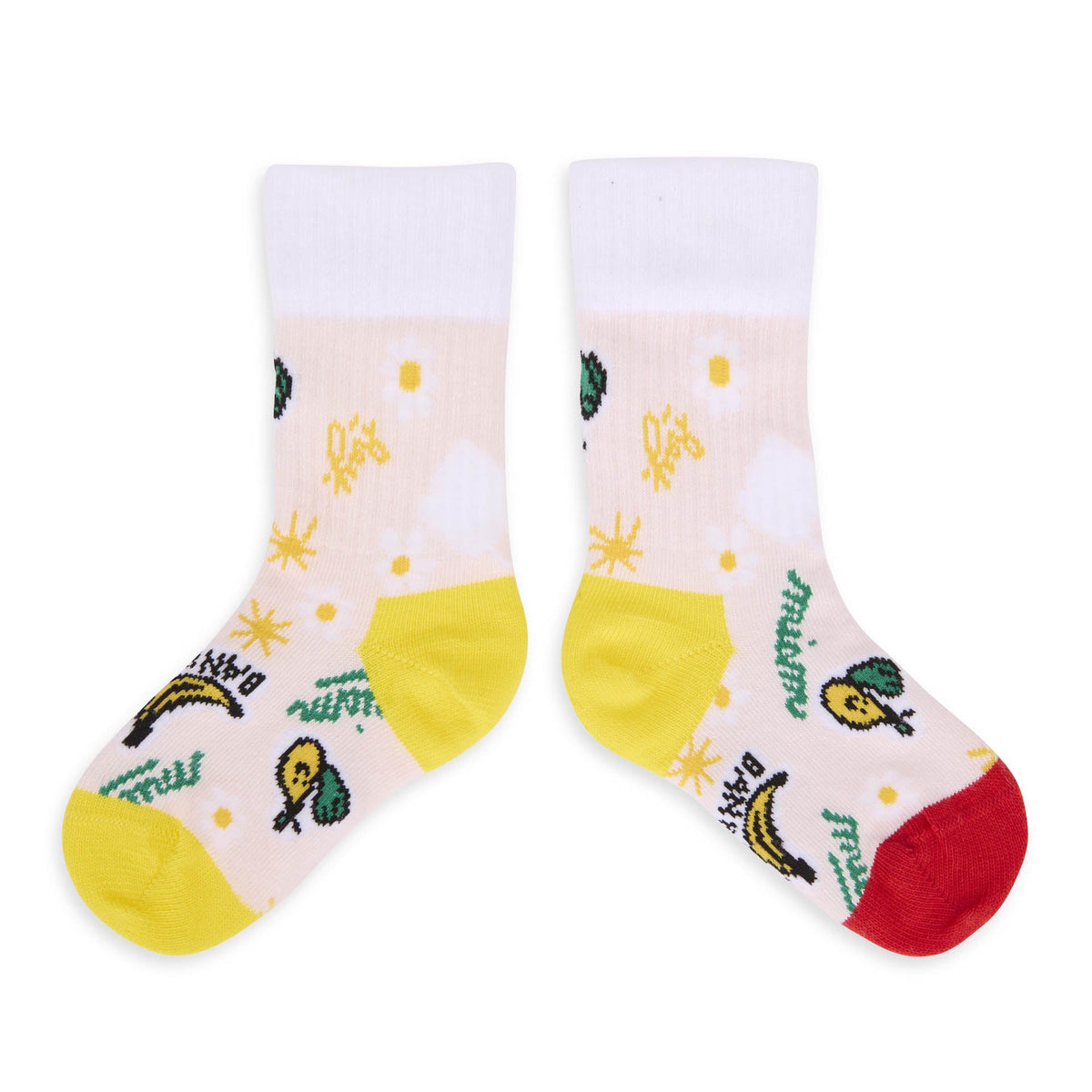 Calzini Bambini Market, cotone biologico, accessorio colorato, regalo bambino, da 1 anno, Cool Kids Only!