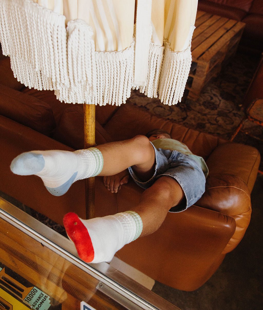 Calzini bambini Mini Creamy, cotone biologico, accessorio colorato, regalo bambino, da 1 anno, Cool Kids Only !