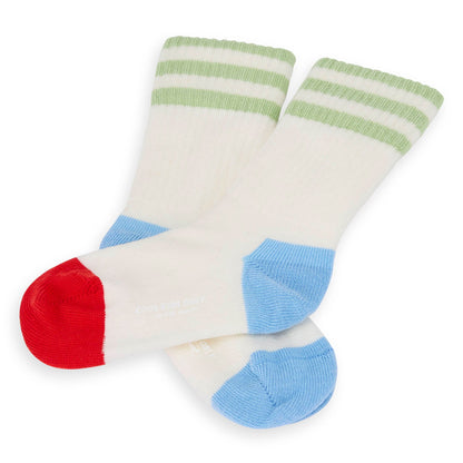 Calzini bambini Mini Creamy, cotone biologico, accessorio colorato, regalo bambino, da 1 anno, Cool Kids Only !
