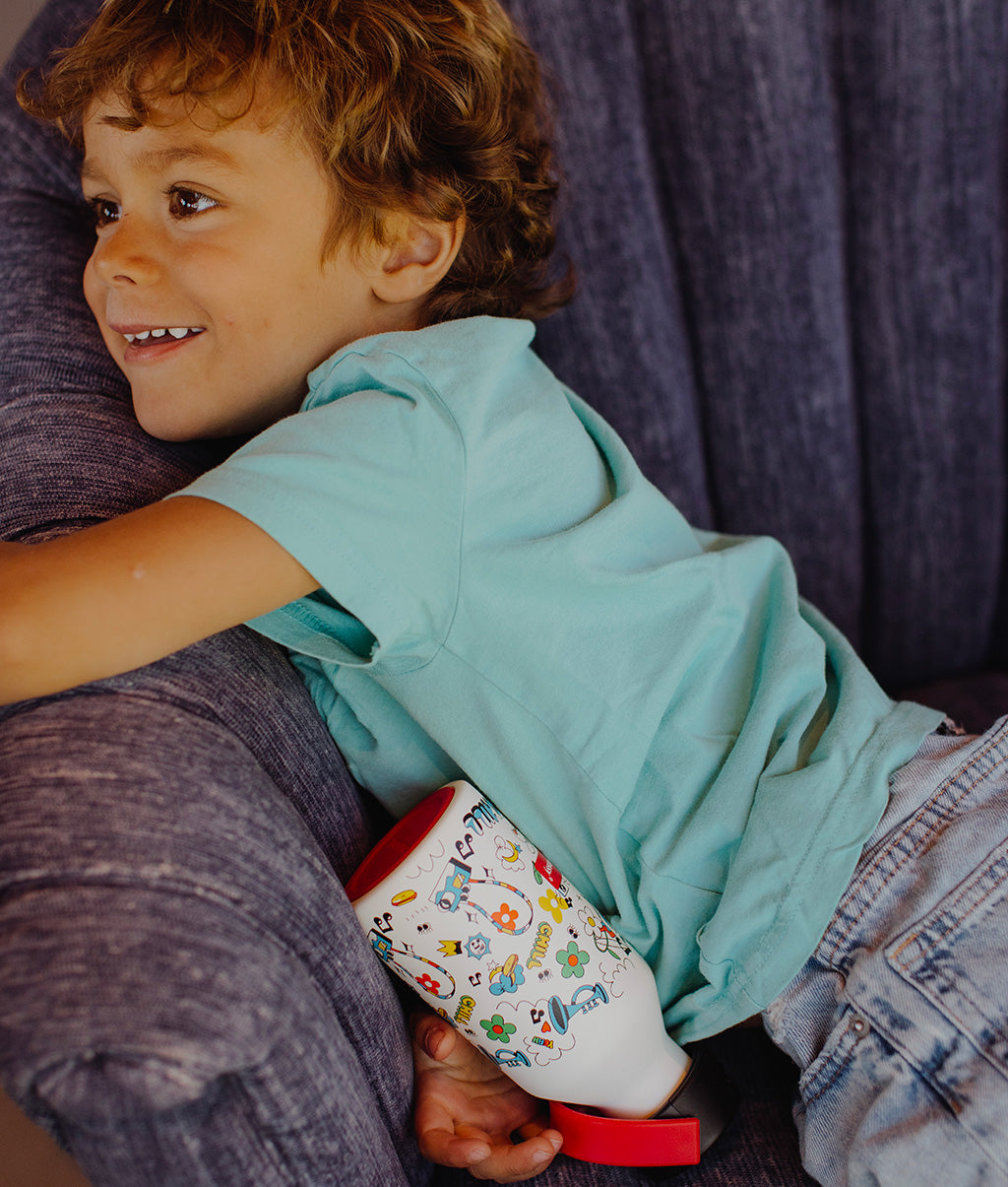 Borraccia bambini Chill: isotermica, 350ml, adatta ai bambini, Cool Kids Only!