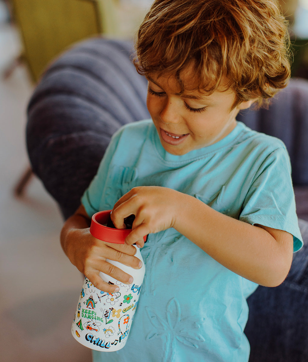 Borraccia bambini Chill: isotermica, 350ml, adatta ai bambini, Cool Kids Only!