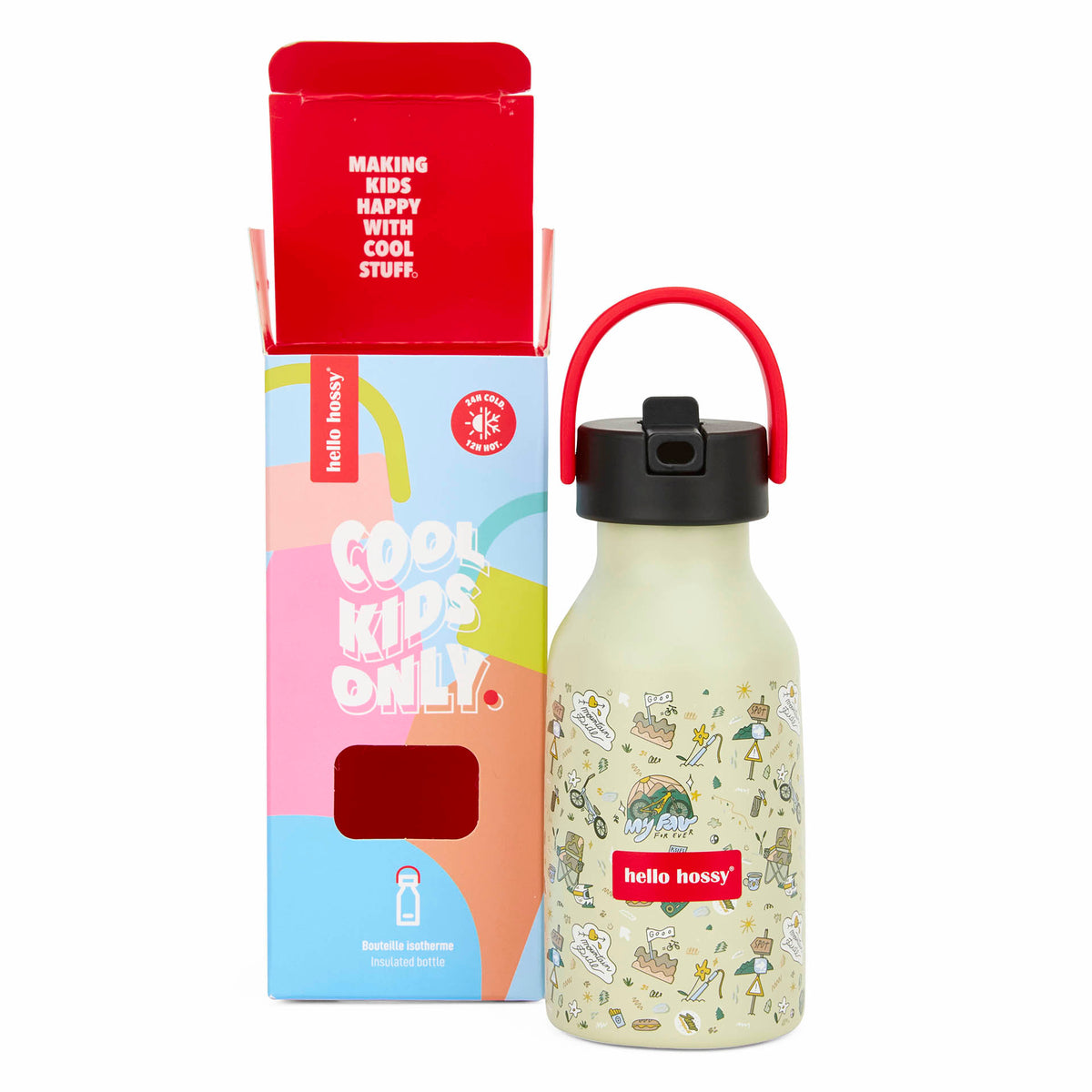 Borraccia Mountain Ride Bambini & Neonati, Cool Kids Only, Hello Hossy