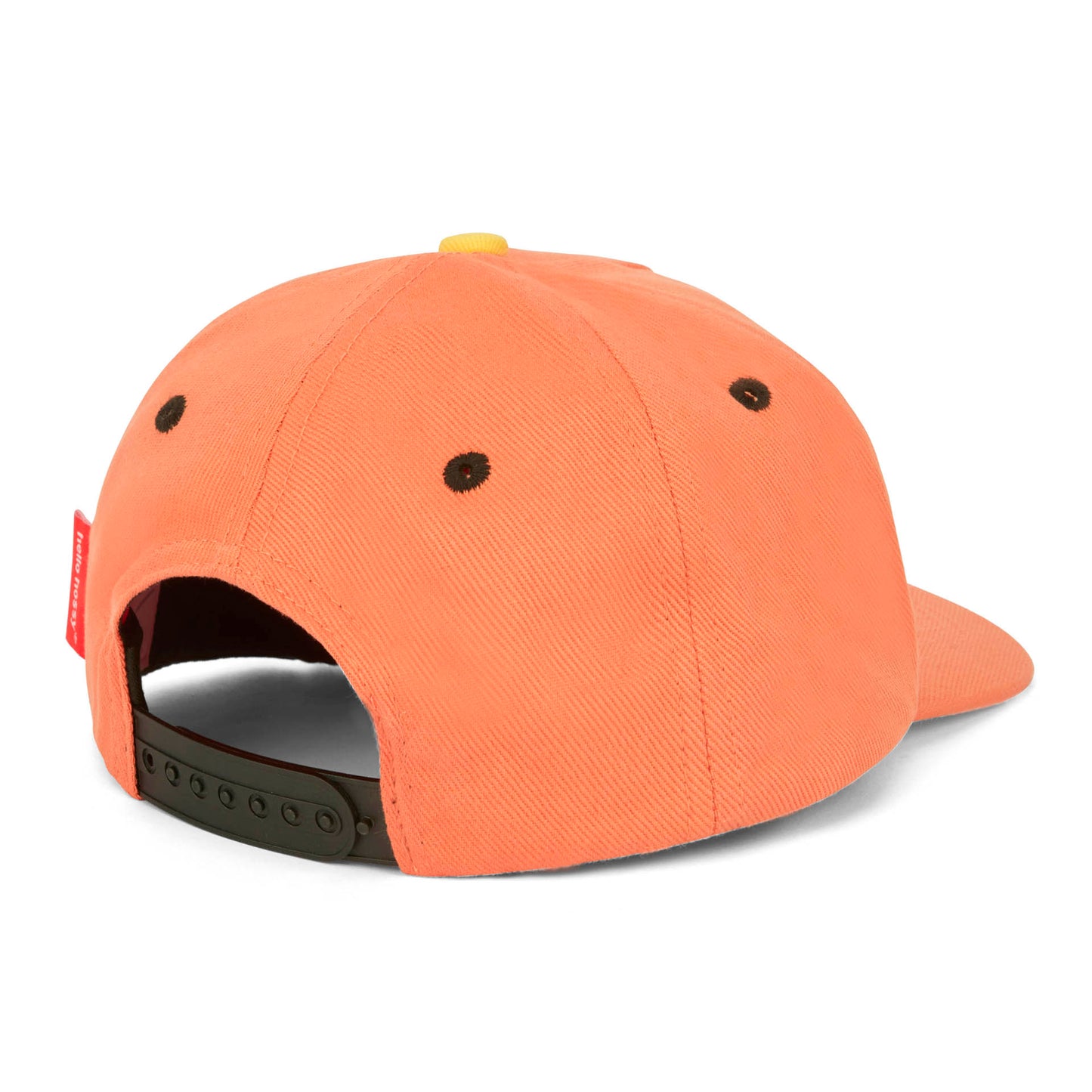 Cappellino bambino arancione con visiera curva skate Hello Hossy