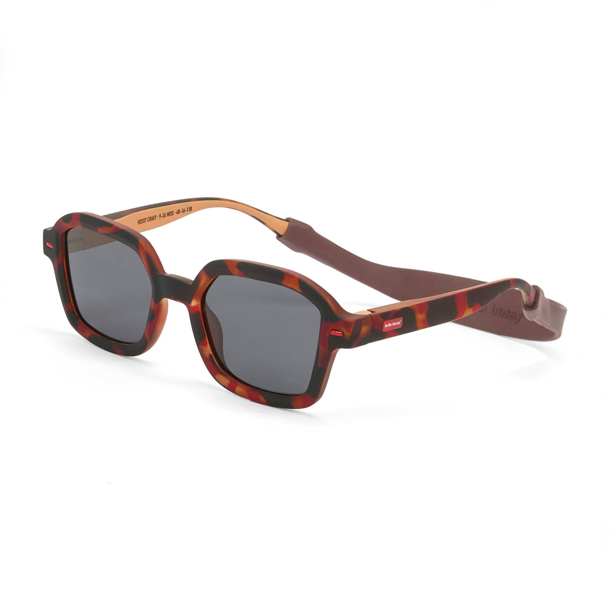 Occhiali da sole bambini Hossy Craky, colorati, lenti categoria 3, UV400, lenti polarizzate, da 9 mesi, Cool Kids Only!