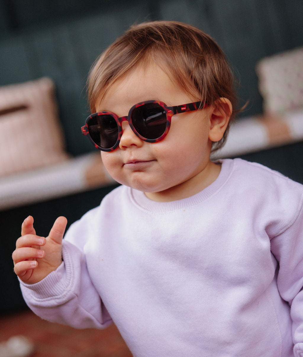 Occhiali da sole bambini Megy Craky, colorati, lenti categoria 3, UV400, lenti polarizzate, dai 9 mesi, Cool Kids Only!
