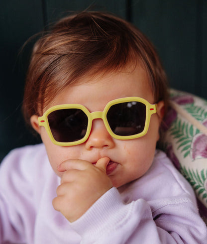 Occhiali da sole Bambini Hossy Daisy, colorati, lenti categoria 3, UV400, lenti polarizzate, dai 9 mesi, Cool Kids Only!