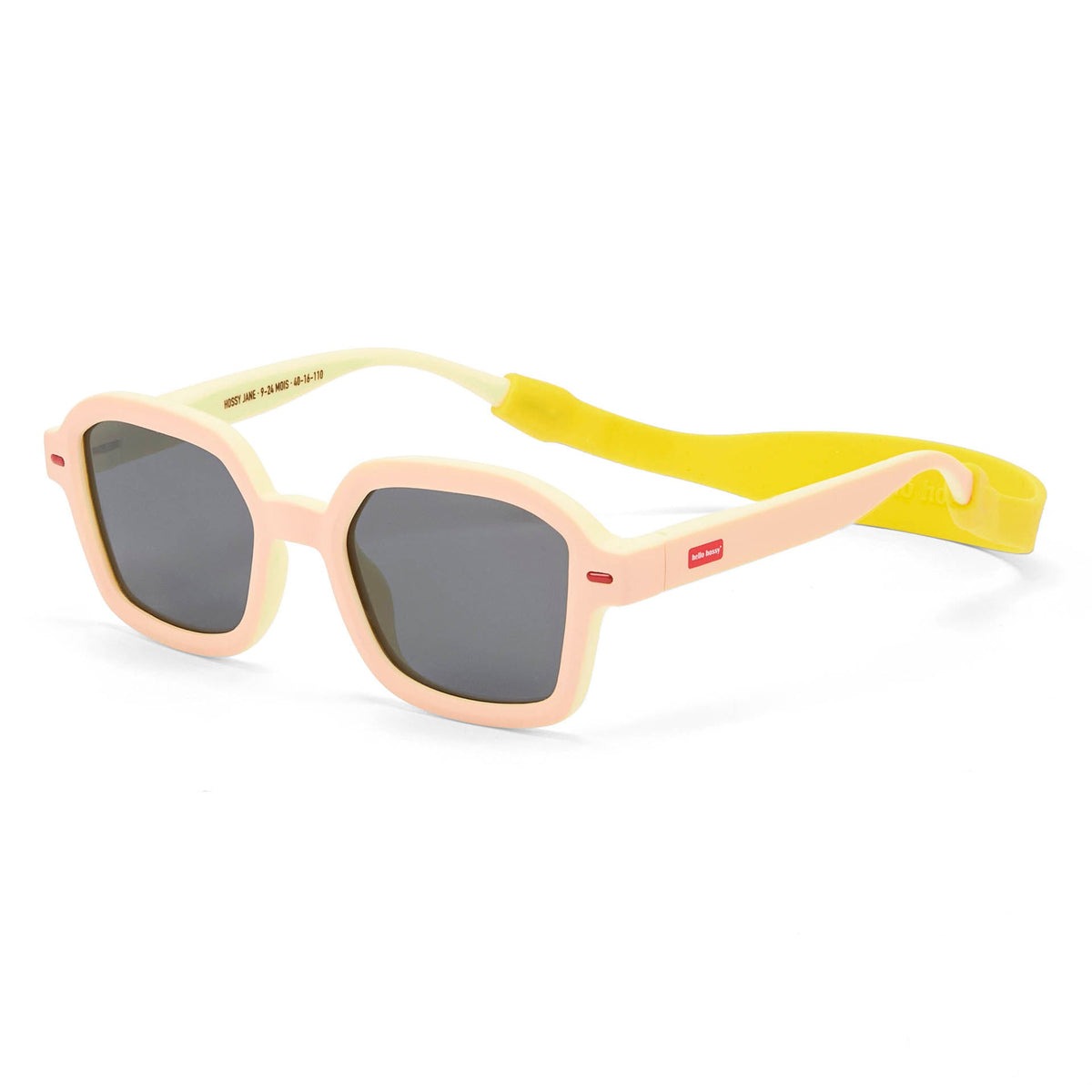 Occhiali da sole Neonato Hossy Jane, colorati, lenti categoria 3, UV400, lenti polarizzate, da 9 mesi, Cool Kids Only !
