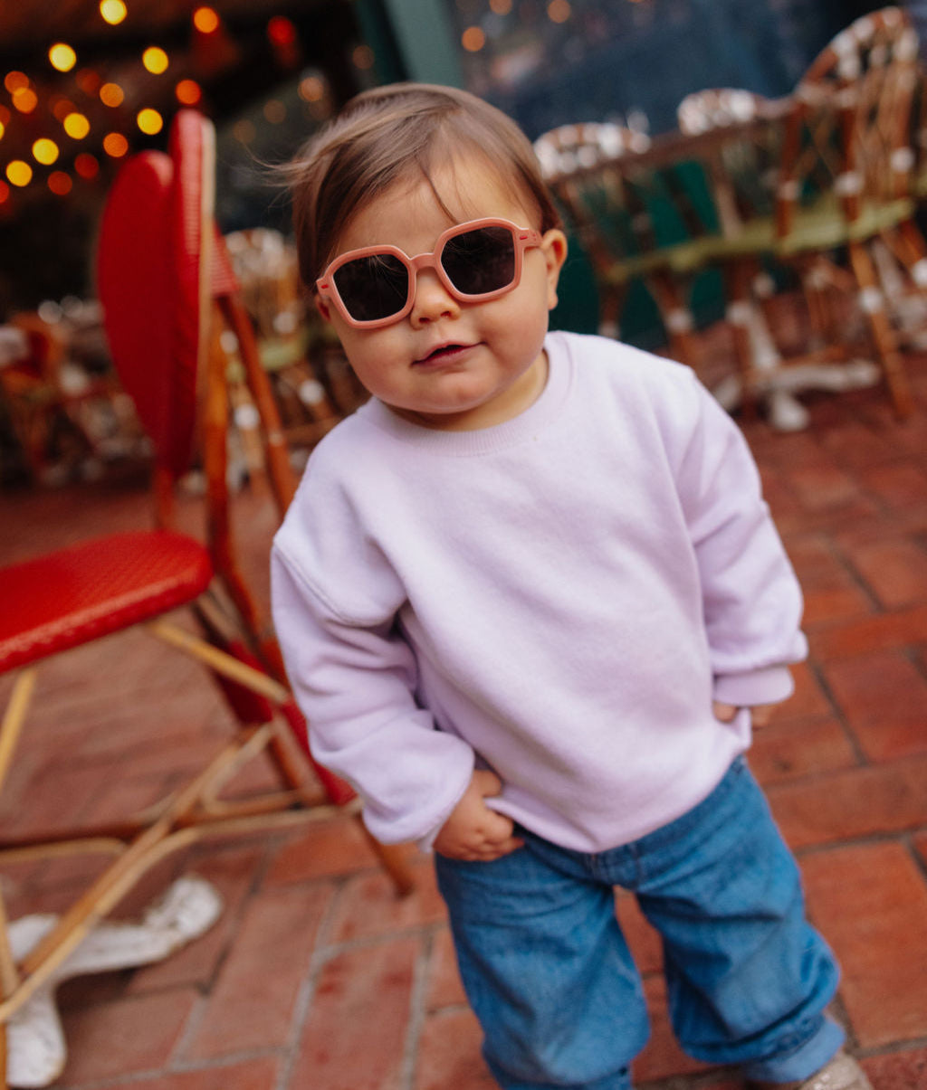 Occhiali da sole neonati e bambini Hossy Vera, colorati, lenti categoria 3, UV400, lenti polarizzate, dai 9 mesi, Cool Kids Only !