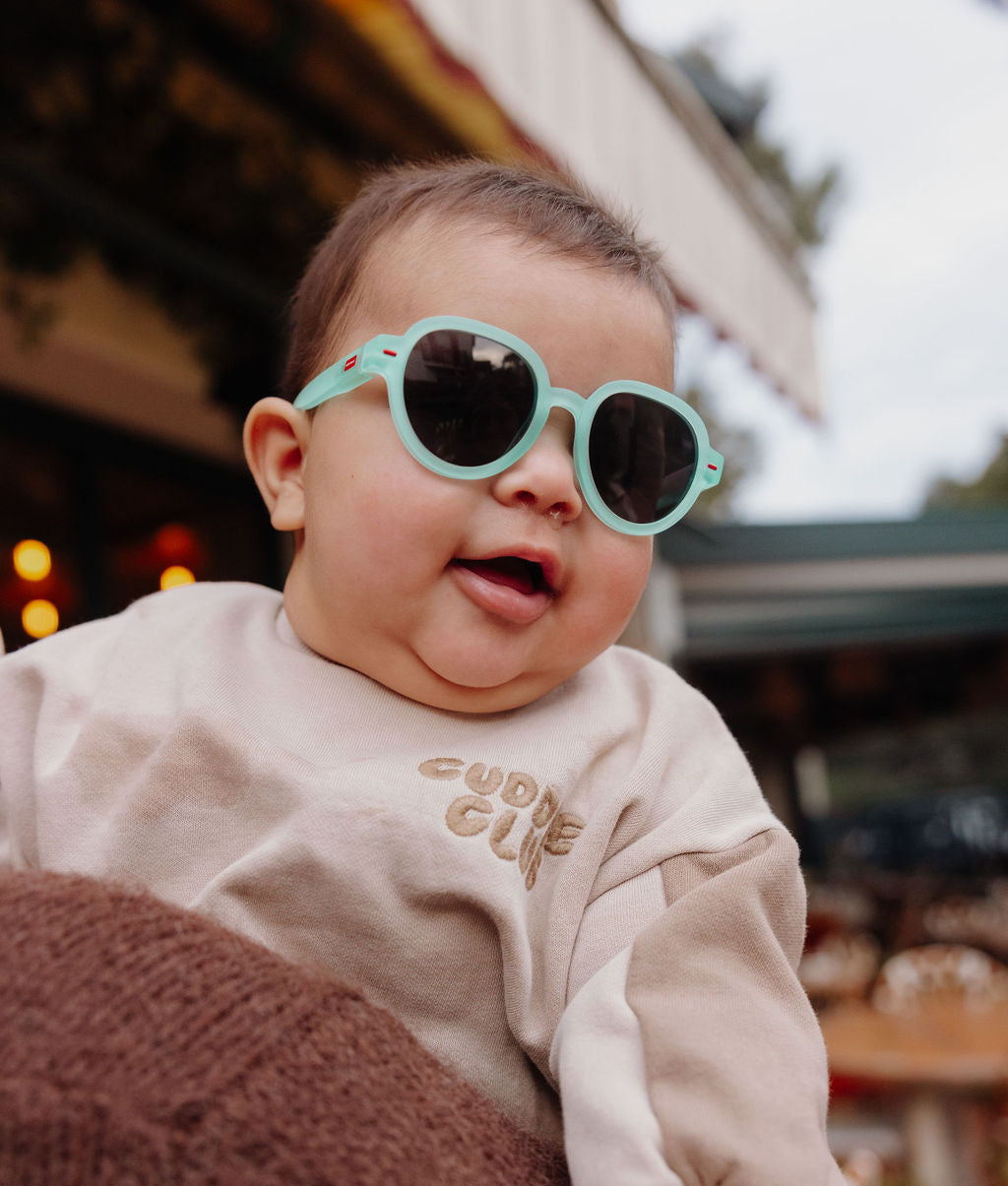 Occhiali da sole Bambini Megy Lewis, colorati, lenti categoria 3, UV400, lenti polarizzate, dai 2 anni, Cool Kids Only !