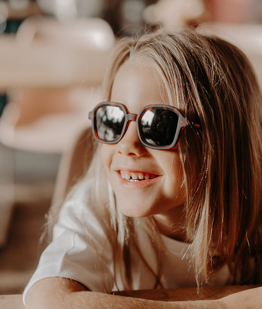 Occhiali da sole per bambini Hossy Craky, colorati, lenti categoria 3, UV400, lenti polarizzate, dai 2 anni, Cool Kids Only!