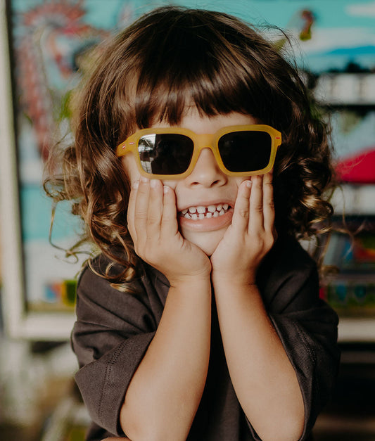 Occhiali da sole Bambini Morzi July, colorati, lenti categoria 3, UV400, lenti polarizzate, dai 2 anni, Cool Kids Only!