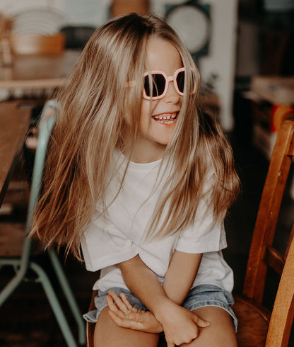 Occhiali da sole bambini Hossy Jane, colorati, lenti categoria 3, UV400, lenti polarizzate, dai 2 anni, Cool Kids Only!