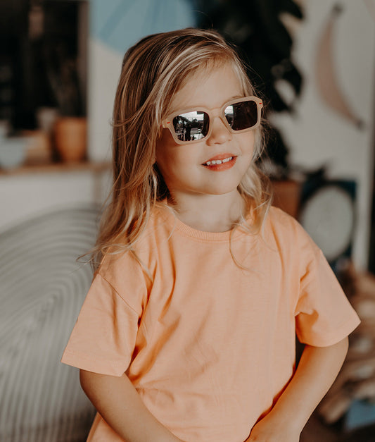 Occhiali da sole bambini Morzi Kate, colorati, lenti categoria 3, UV400, lenti polarizzate, da 2 anni, Cool Kids Only !