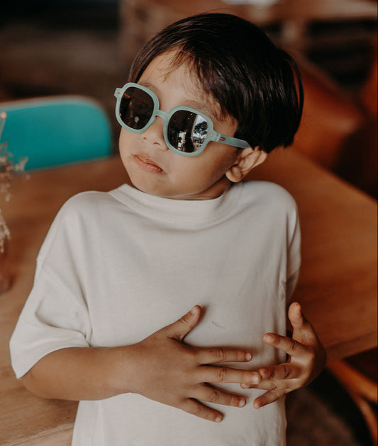 Occhiali da sole bambini Koody Percy, colorati, lenti categoria 3, UV400, lenti polarizzate, dai 2 anni, Cool Kids Only !