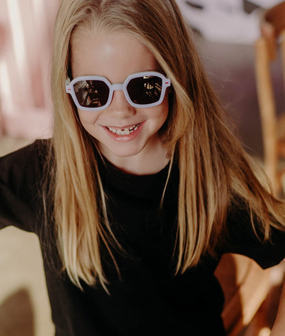 Occhiali da sole bambini Hossy Stella, colorati, lenti categoria 3, UV400, lenti polarizzate, dai 2 anni, Cool Kids Only!