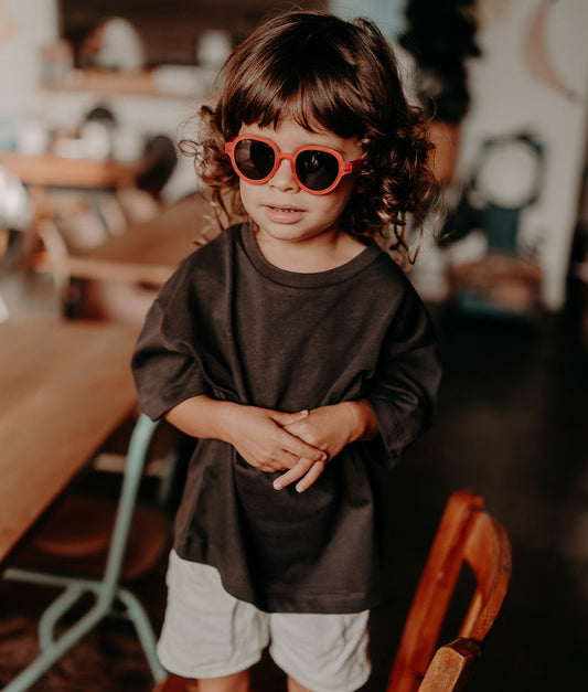 Occhiali da sole Bambini Megy Jack, colorati, lenti categoria 3, UV400, lenti polarizzate, da 2 anni, Cool Kids Only !