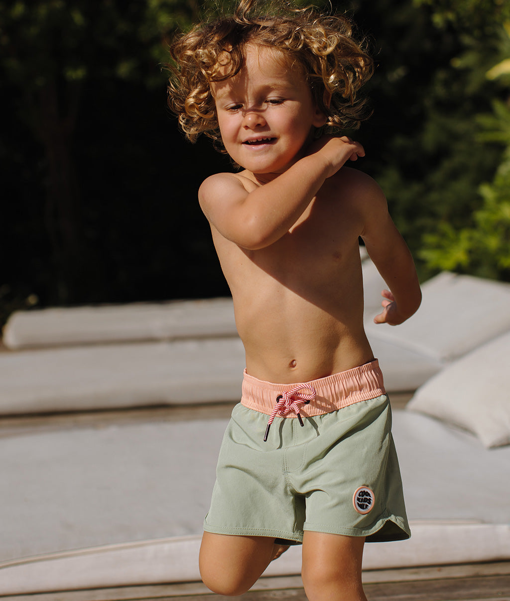 Costume da bagno bambino Mini Matcha anti-UV, Cool Kids Only!