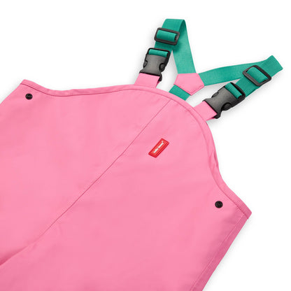 Pantaloni antipioggia impermeabili Ali per bambini - dettaglio spalline regolabili