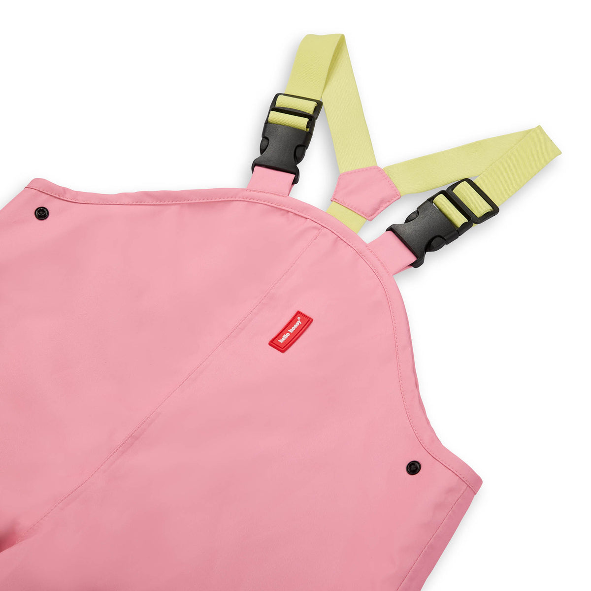 Pantaloni antipioggia impermeabili Pitaya per bambini - dettaglio spalline regolabili