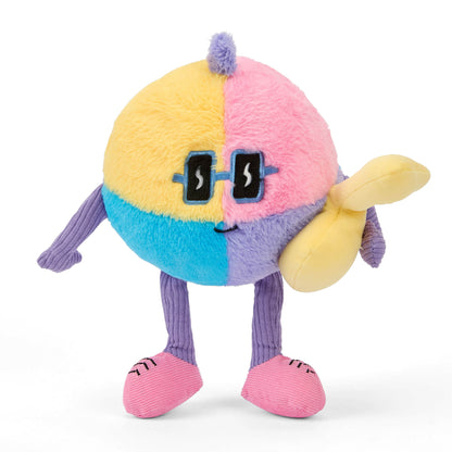 Peluche originale per bambino Hello Hossy Disco Pop – vista frontale, in piedi