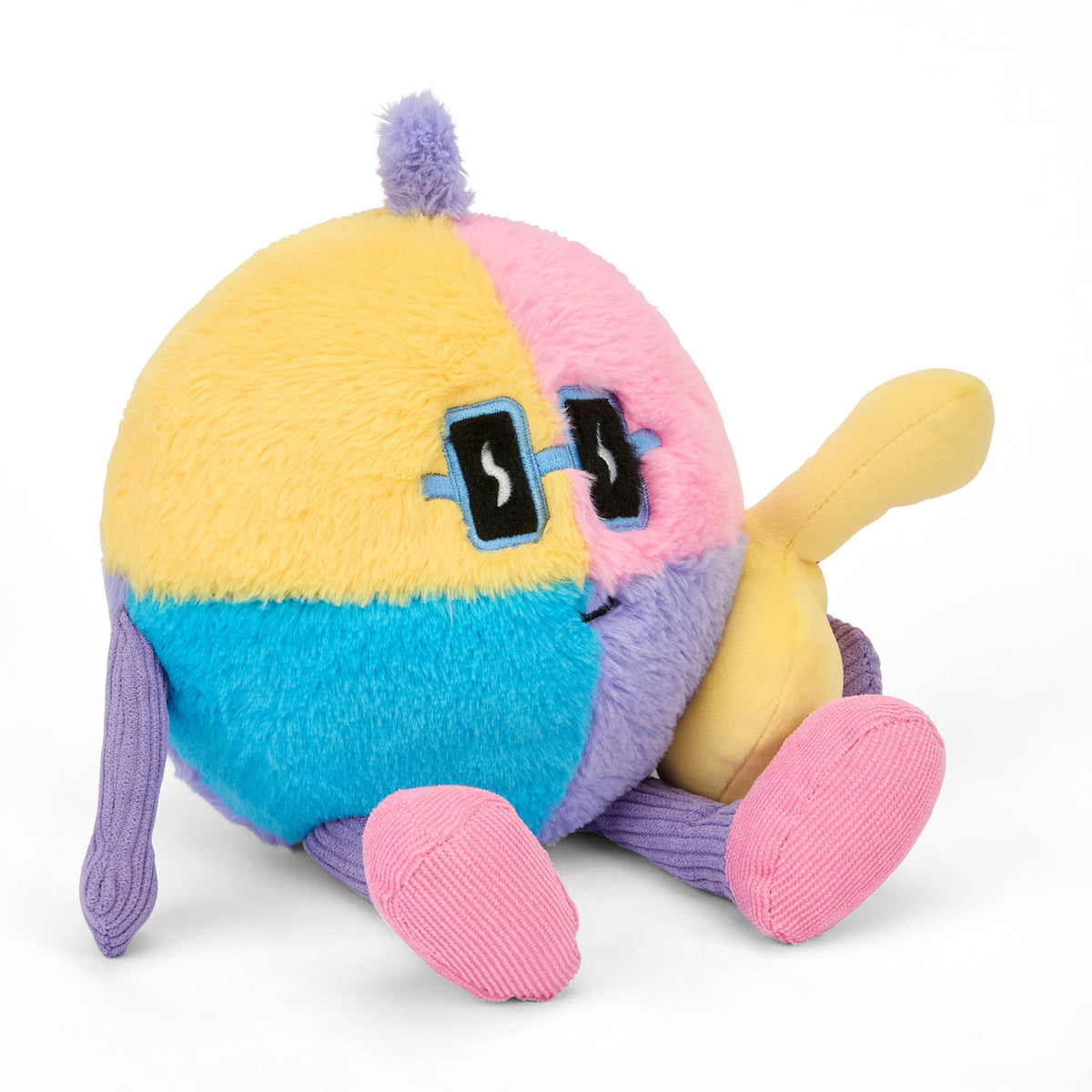 Peluche originale per bambini Hello Hossy Disco Pop – vista a 3/4