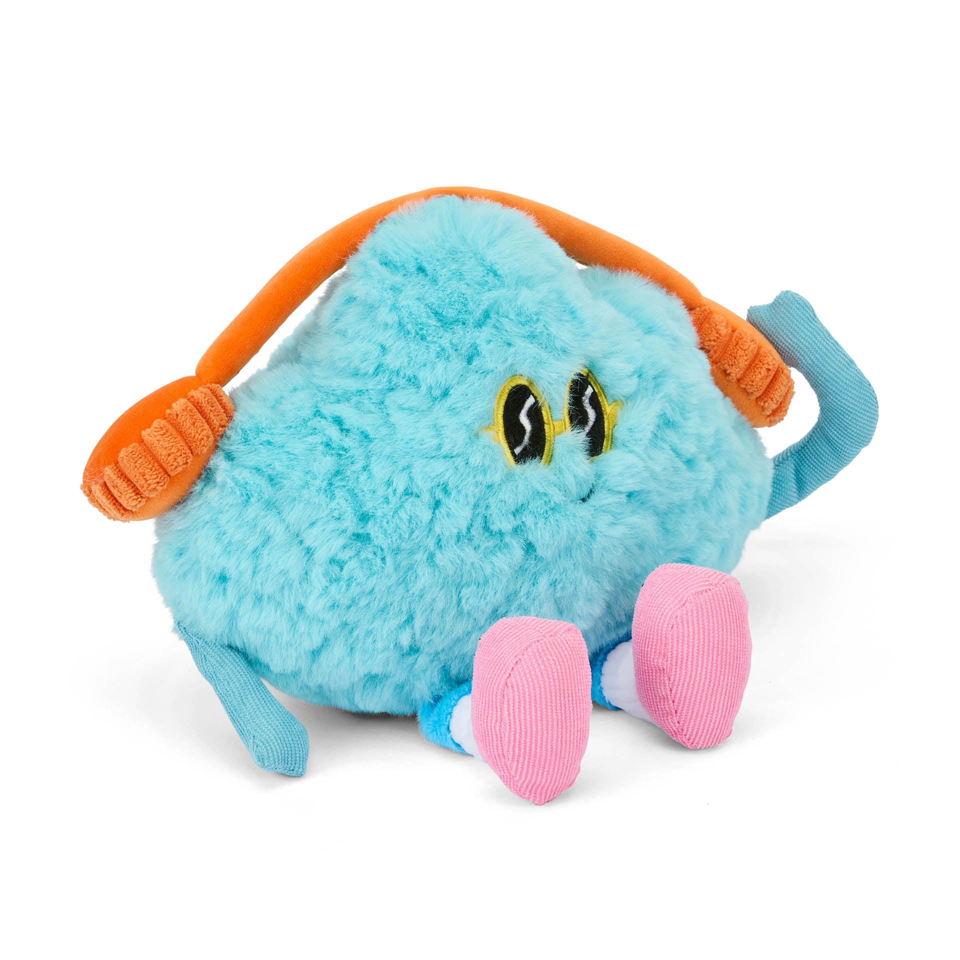 Peluche originale per bambini Hello Hossy a forma di nuvola Rock N Cloud – vista di 3/4