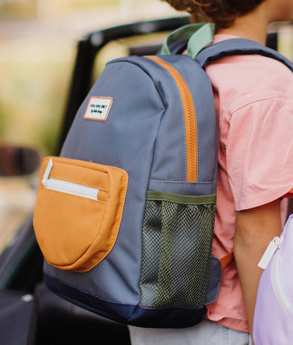 Cartella scolastica bambini Mini Marine, eco-responsabile, da 2 anni, Cool Kids Only !