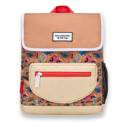 Cartella scolastica bambini New York City, eco-responsabile, dai 2 anni, Cool Kids Only!