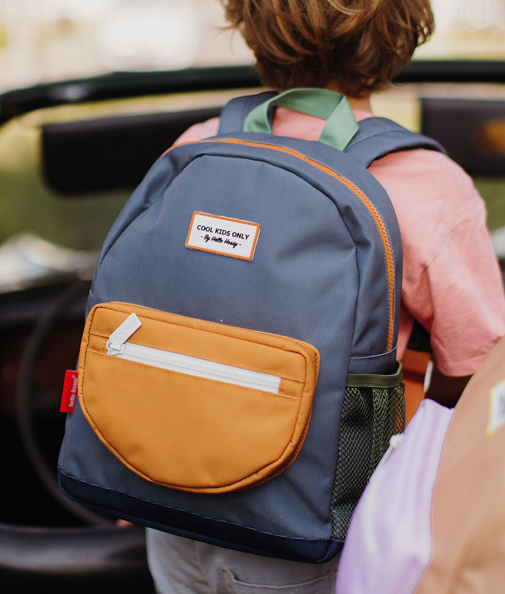 Cartella scolastica bambini Mini Marine, eco-responsabile, da 2 anni, Cool Kids Only !