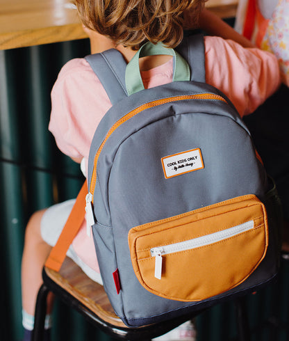 Cartella scolastica bambini Mini Marine, eco-responsabile, da 2 anni, Cool Kids Only !