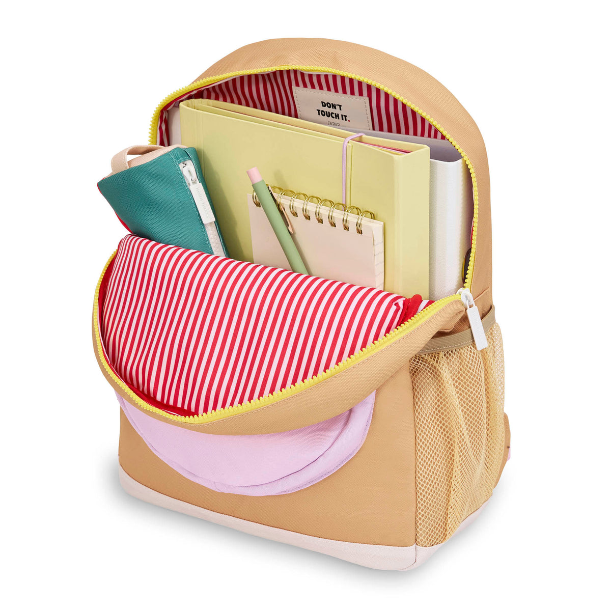 Zaino per bambini Mini Crema Brûlée, ecosostenibile, dai 2 anni, Cool Kids Only !
