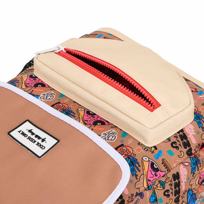 Cartella scolastica bambini New York City, eco-responsabile, dai 2 anni, Cool Kids Only!