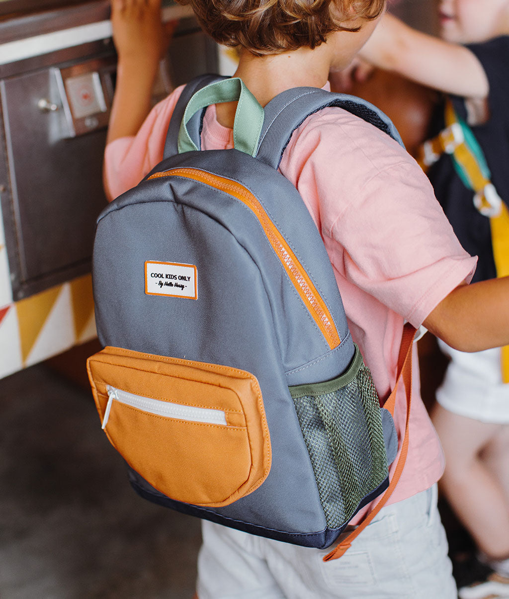 Cartella scolastica bambini Mini Marine, eco-responsabile, da 2 anni, Cool Kids Only !