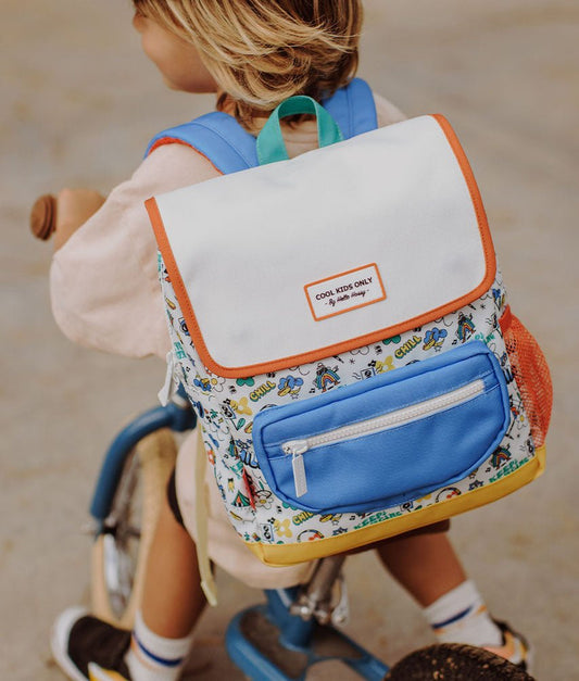 Cartella scolastica Bambini Chill, eco-responsabile, da 2 anni, Cool Kids Only !