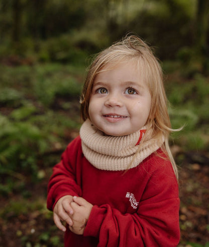 Snood Cocoon Creamy Bambini & Bebè, Cool Kids Only, Hello Hossy