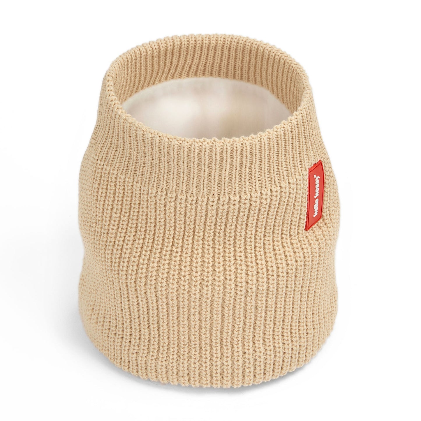Snood bambini Cocoon Creamy, cotone biologico, fodera in pile, da 1 anno, Cool Kids Only!