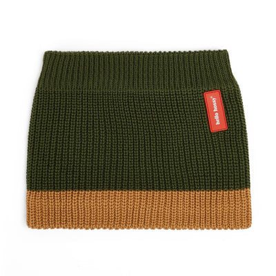 Snood bambini Cocoon Forest, cotone biologico, fodera in pile, da 1 anno, Cool Kids Only!