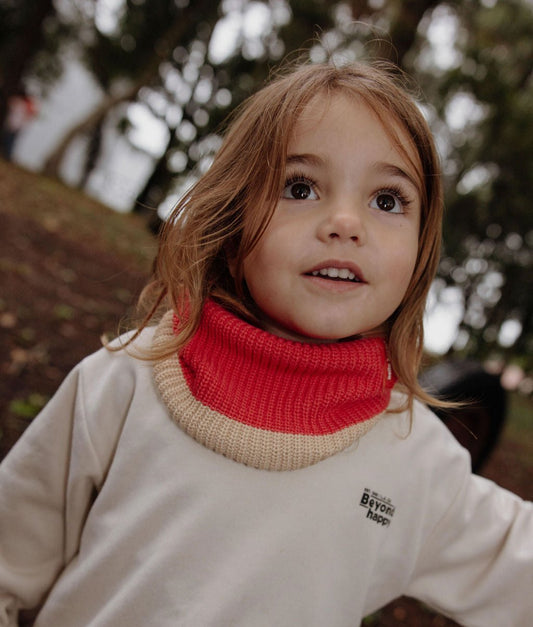 Snood Cocoon Framboise Bambini & Bebè, Cool Kids Only, Hello Hossy