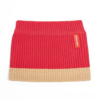 Snood bambini Cocoon Framboise, cotone biologico, fodera in pile, da 1 anno, Cool Kids Only !