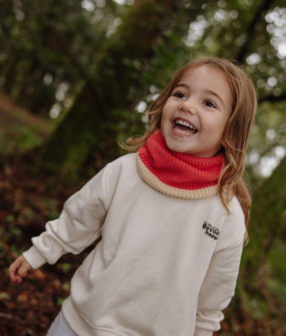 Snood Cocoon Framboise Bambini & Bebè, Cool Kids Only, Hello Hossy