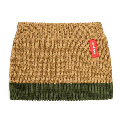 Snood Bambini Cocoon Pistachio, cotone biologico, fodera in pile, da 1 anno, Cool Kids Only!