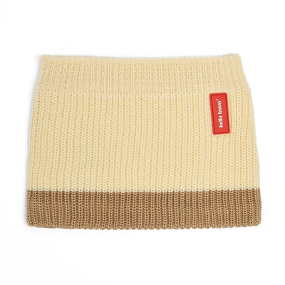 Snood bambini Cocoon Creamy, cotone biologico, fodera in pile, da 1 anno, Cool Kids Only!