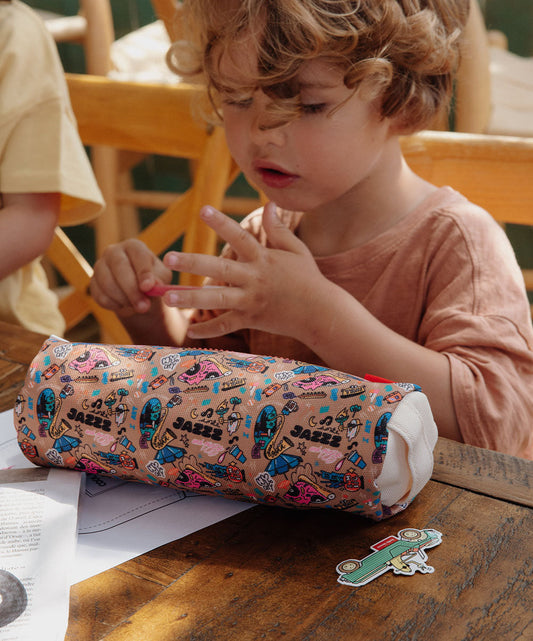 Astuccio Scolastico Bambini New York City, Scuola dell'Infanzia e Primaria, Cool Kids Only !