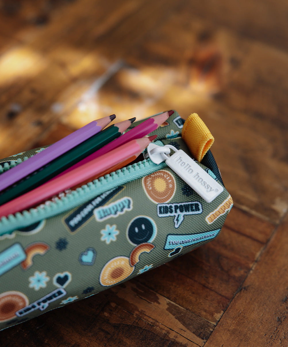 Astuccio scolastico Bambini Smiley, Scuola dell'Infanzia e Primaria, Cool Kids Only!