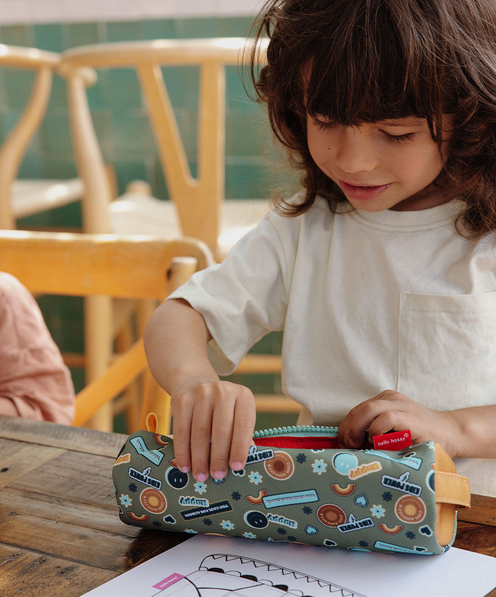 Astuccio scolastico Bambini Smiley, Scuola dell'Infanzia e Primaria, Cool Kids Only!