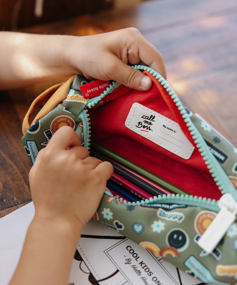 Astuccio scolastico Bambini Smiley, Scuola dell'Infanzia e Primaria, Cool Kids Only!