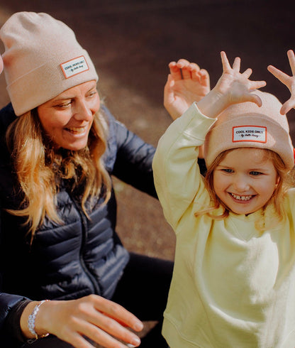 Berretto genitori e bambini Urban Nude, cotone, effetto chiné, maglia morbida e fine, matchy-matchy, dai 9 mesi, Cool Kids Only!