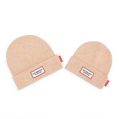 Berretto genitori e bambini Urban Nude, cotone, effetto chiné, maglia morbida e fine, matchy-matchy, dai 9 mesi, Cool Kids Only!