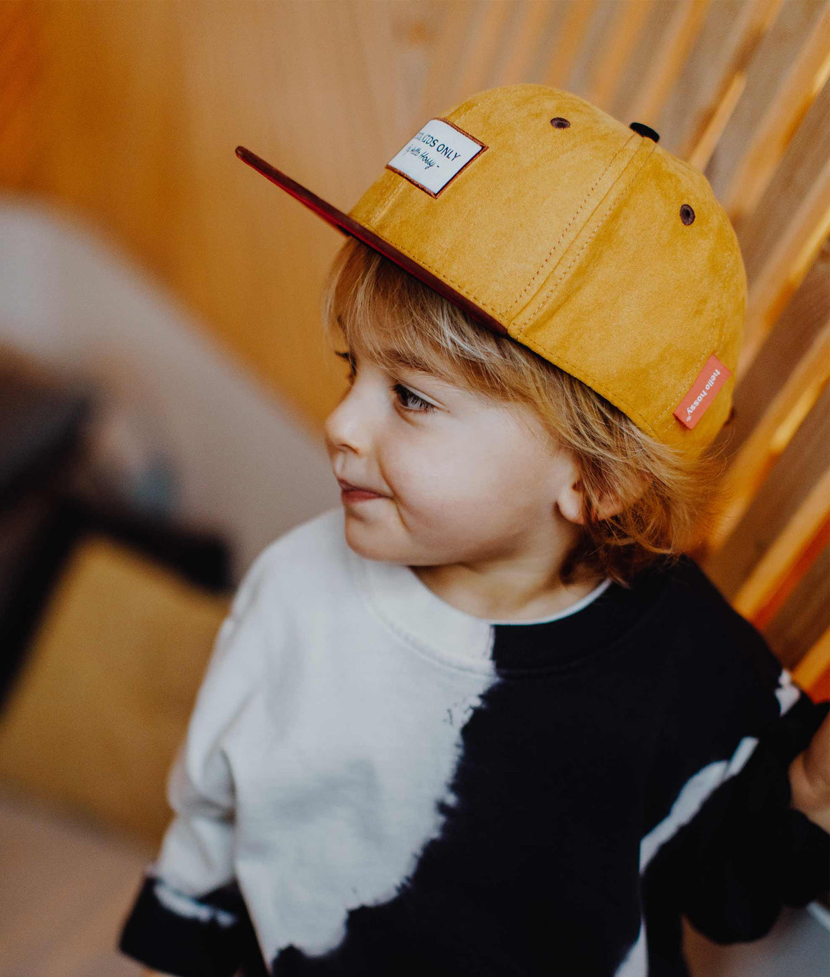 Cappellino Daim Mustard Bambini & Neonati, Cool Kids Only, Hello Hossy