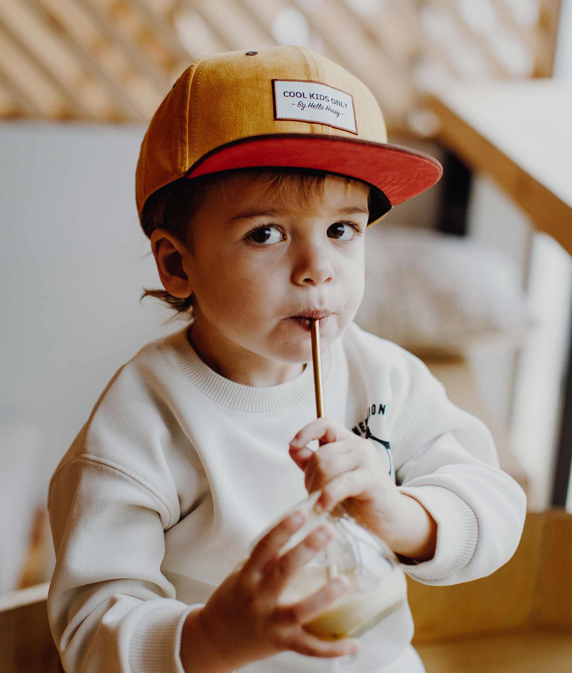 Cappellino Daim Mustard Bambini & Neonati, Cool Kids Only, Hello Hossy